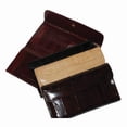 thumbnail image 4 of Womens Eel Skin Leather Deluxe Checkbook Wallet E 2575, 4 of 6