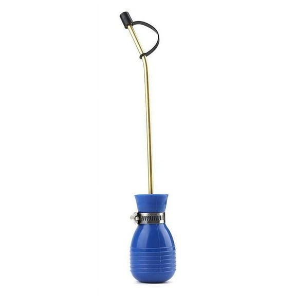 Bug Treatment Powder Duster Diatomaceous Earth Bulb Duster/Powder Applicator Bulb with Long Copper Tube