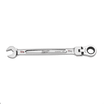 Milwaukee Tool 7/16" Flex Head Ratcheting Combination Wrench