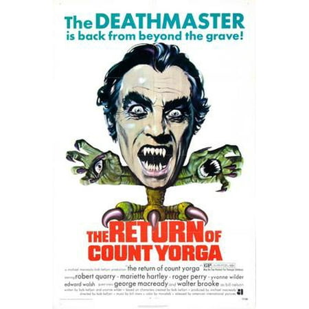 Return Of Count Yorga The Movie Poster 11inx17in Wall Art