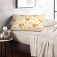 thumbnail image 6 of Lsque Squirrel And Leaves Pattern Pillow Case – Soft & Cozy Throw Pillow Cover, Hypoallergenic Cushion Case for Sleeping Women with Envelope Closure-14"x20", 6 of 6