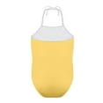 thumbnail image 2 of FOR U DESIGNS Toddler Baby Girl Sleeveless Swimsuit Summer Bathing Suit for Kids 3-4 Years Old Sloth Baby One-Piece Outfit Breathable Halter Neck Swimwear, 2 of 6