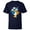 Navy, variant on Disney Donald Duck Ready To Go - Short Sleeve T-Shirt for Kids -Customized-Royal