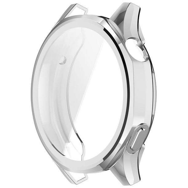 Funda Protectora Pantalla Carcasa Parachoques TPU para Huawei Watch GT5 Mm (plateado)