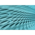 thumbnail image 1 of Ahgly Company Machine Washable Indoor Rectangle Transitional Dark Cyan Green Area Rugs, 2' x 4', 1 of 7