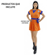 thumbnail image 4 of Disfraz Dragon Ball Mujer Adulto Dama Talla Standard, 4 of 6