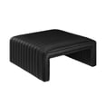 thumbnail image 4 of NPD Furniture Atkinson Faux Leather Coffee Table in Black, 4 of 13