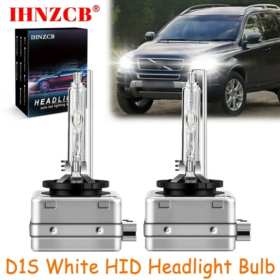 IHNZCB D1s Hid Headlight Xenon Bulbs for Volvo Xc90 2013-2014 High And Low Beam 6000k White,Y23