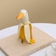 thumbnail image 3 of Estatuilla clásica de pato banana, estatua hermosa impermeable para patio interior al aire libre Likrtyny  Para estrenar, 3 of 8