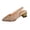Rose Gold, variant on Rose Gold Womens Sandals Pointed Toe Closed Toe Block Heel Mid Heel Rhinestone Low Cut Versatile Comfortable Slip On Casual Summer Wear Size 39