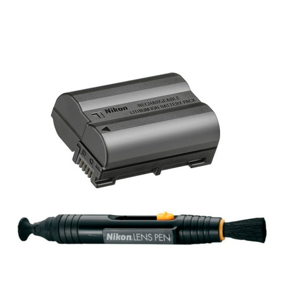 Nikon EN-EL15c Rechargeable Li-ion Battery Bundle with Nikon Lenspen Pro 7072 Cleaning System Lens Pen (2 Items)