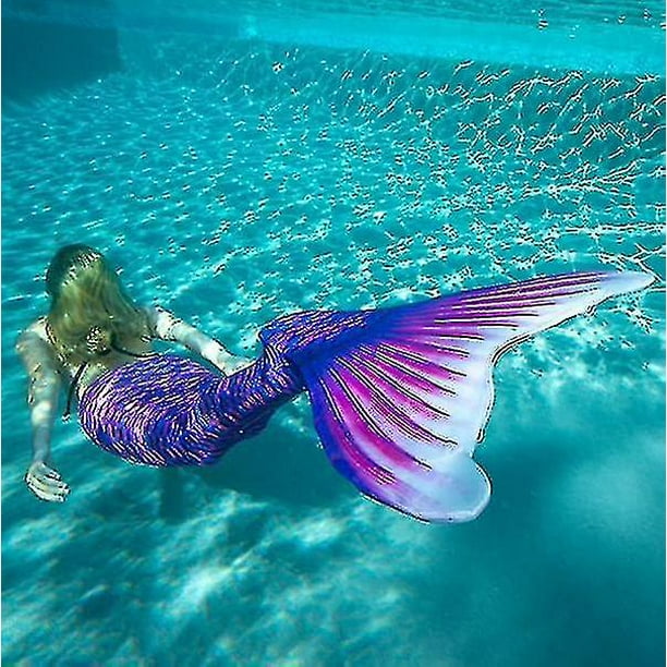 Big Mermaid Tail for Adult Women Men Mermaid Tail with Flipper Beach  Costumes