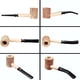thumbnail image 4 of Pipa de mazorca de maíz de 2 uds, pipa de tabaco hecha a mano para fumar, pipas y accesorios de tabaco perfectos para principiantes, juego y Kit de regalo para pipa de fumar, 4 of 5
