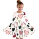 thumbnail image 1 of Odeerbi Niñas Vestido de Patinadora Estampado Corazón Vestidos de Princesa 4-14 Años Niñas Vestido de Patinadora Cuello Redondo Vestido de Manga Larga, 1 of 4