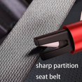 thumbnail image 3 of Aluminum Alloy Safety Broken Window Rescue Escape Hammer Car Safety Hammer Window Breaker Emergency Hammer Seat Belt Cutter, 3 of 3