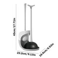 thumbnail image 3 of Vacemry Under $5 Toilet Plunger Brush Set, Heavy Duty Cleaning Combo, Modern Stand Holder, Bathroom Maintenance Kit, Drain Unclogging Tool, Hygiene Cleaning Equipment, Household Essential Bundle, 3 of 7