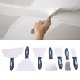 thumbnail image 1 of Drywall Scraper, Sturdy Rustproof Versatile Usage Folding Storage Bag 1.5 2 3 4 5 6 8 Inch Putty Spatula Set  for Repairing Dents, 1 of 7