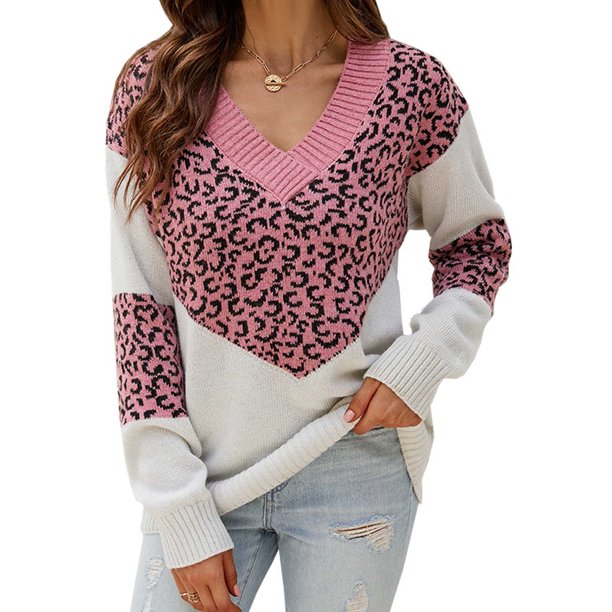 Ichuanyi liquidación de moda para mujeres color de color de invierno contraste de manga larga jalones ICHUANYI WER202308243071