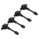 thumbnail image 1 of Bobina De Encendido De Coche, Pieza De Vehículo Compatible Con Altima L4 2.5L 2002-2006 22448-8H315, 4 Uds., 1 of 7