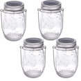 thumbnail image 5 of Solar Lamp, 4 Pieces Solar Mason Jar Light Led Light For Outdoor, 5 of 5