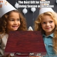 thumbnail image 7 of KINSPORY 78 pack Deluxe Wooden Art Set Crafts Drawing Painting Kit with Drawing Book, Gift Box for Kids Artist Beginners Girls Boys (Brown), 7 of 7