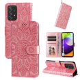 thumbnail image 1 of Funda tipo cartera GANGXUN para Samsung Galaxy A52 , diseño girasol, cuero PU, soporte, cierre magnético, tarjetero, 1 of 5