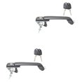 thumbnail image 1 of Manijas de Puertas Exteriores Generico Golf 1993 A 1999 Negro Corrugado C/Cilindro C/Llaves, 1 of 4