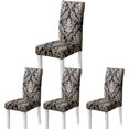 thumbnail image 1 of Chair Slip Cover, 4/6 Piece Dining Chair Slipcover Stretch Chair Slipcover, 1 of 5