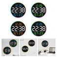 thumbnail image 2 of Big LED Display Digital Wall Clock 10Inch Remote Control 2 Alarms 10 Brightness, 2 of 20