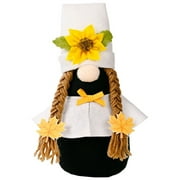 Fall Gnome Rustic Sunflower Decorative Autumn Gnome Table Decor for Thanksgiving