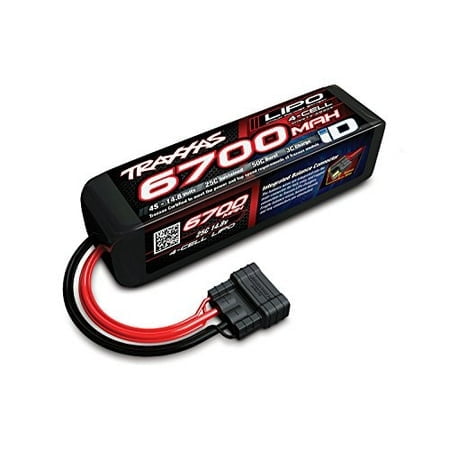 Traxxas 2890X 6700 mAh 14.8V 4-Cell 25C Batterie LiPo Véhicule