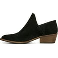 thumbnail image 3 of Lucky Brand Women's Fashionable Almond Toe Block Heel Slip-On Ankle Bootie (Black, 9), 3 of 5