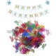 thumbnail image 5 of 1 Pack 15g Happy Birthday Confetti Table Decoration Confetti Birthday Party Supplies (Blue + Silver), 5 of 5