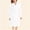 White, variant on Robe Men Women Fleece Dressing Gown Plush Flannel Warm House Coat Zipper Bathrobe with Pockets for Winter Pajamas Black M
