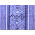 thumbnail image 1 of Ahgly Company Indoor Rectangle Abstract Blue Modern Area Rugs, 7' x 9', 1 of 4