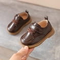 thumbnail image 4 of Willtoo Infant Baby Boy Girl Oxford Shoes PU Faux Leather Loafers Rubber and Soft Sole Wedding Dress Shoes Toddler Girl Baby Walking Shoes, 4 of 4