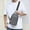 Grey, variant on Dvkptbk Waterproof Sling Bag Crossbody Backpack for Men Sling Backpack Hiking Daypack Multipurpose Cross Body Chest Bag for Travel Sport Running Hiking