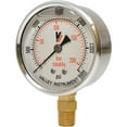 thumbnail image 2 of Valley Instrument Grade A Stem Mount 2 1/2in. Glycerin Filled Gauge, 0-3,000 PSI, 2 of 2