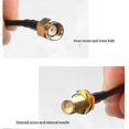 thumbnail image 5 of 20M SMA Male to Female Coaxial Extension Cable for WiFi Router Antenna, Copper, 5 of 5