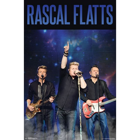 Rascal Flatts - Live Laminated Poster Print (22 x 34)