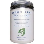 White Egret Epsom Salt Unscented, 30 oz
