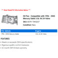 thumbnail image 2 of Pan - Compatible with 1996 - 2005 Mercury Sable 3.0L V6 24-Valve 1997 1998 1999 2000 2001 2002 2003 2004, 2 of 2