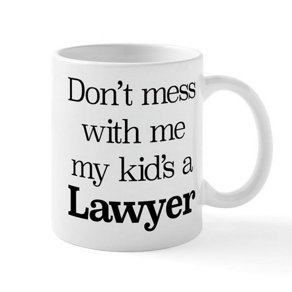 CafePress - Don't Mess With Me My Kid's A La - 11 oz Ceramic Mug - Novelty Coffee Tea Cup