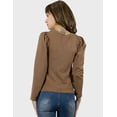 thumbnail image 2 of Suéter Mujer suéteres Casual Sweater Dama Blusa Manga Largo, 2 of 5