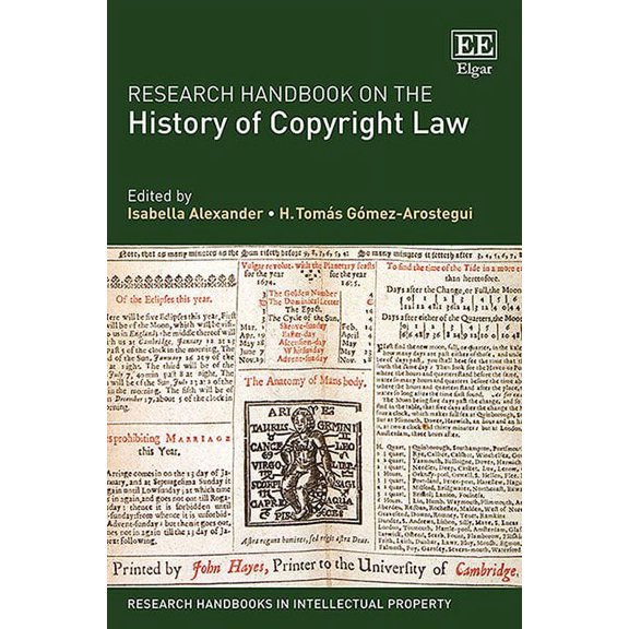 Research Handbook on the History of Copyright Law