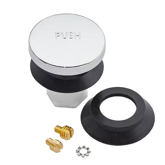 Everbilt 2 in. Toe-Touch Drain Stopper in Chrome