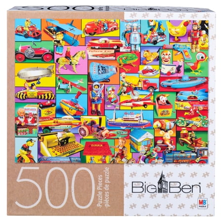 Big Ben 500-Piece Adult Jigsaw Puzzle - Vintage Toys