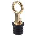 thumbnail image 2 of Brass and Plastic Boat Scupper Plug for Marine Use Golden Color Durable and Easy to Operate 1 Piece, 2 of 9