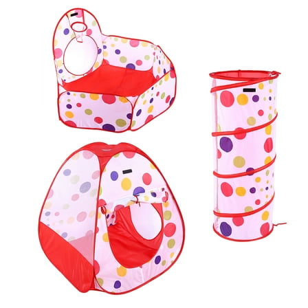 3Pcs/Set Children Baby Play House Tent Tunnel Ball Pool Pop Up Kids Indoor Outdoor Toys