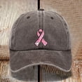 thumbnail image 1 of Washed Cotton Printed Hat To Make Old Retro Baseball Cap Soft Top Love Hat Baseball Caps hats for men Brown, 1 of 4